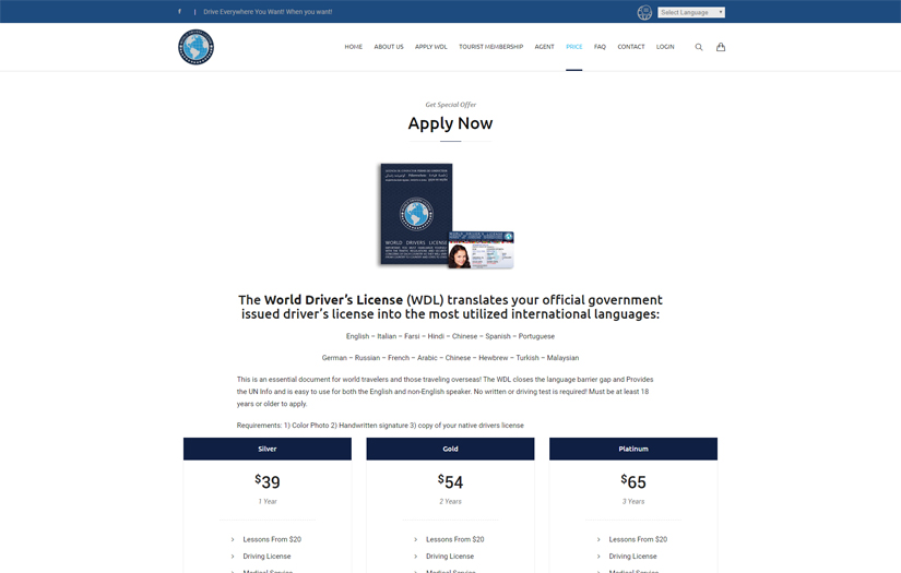 World Driver’s License screenshot 3